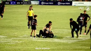 Lionel Messi na terenu/Foto: 