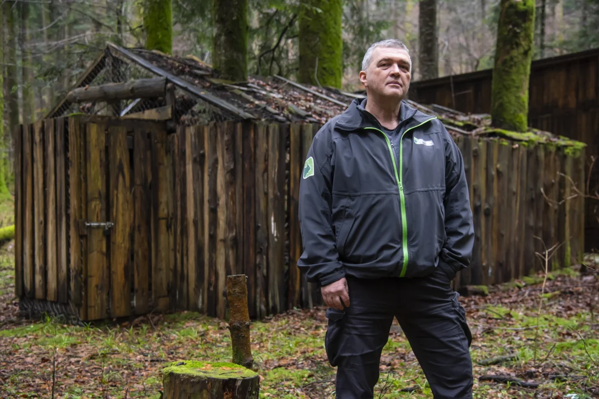 Nacionalni park Risnjak.Na fotografiji: Miroslav Jane, ranger./Darko Tomas