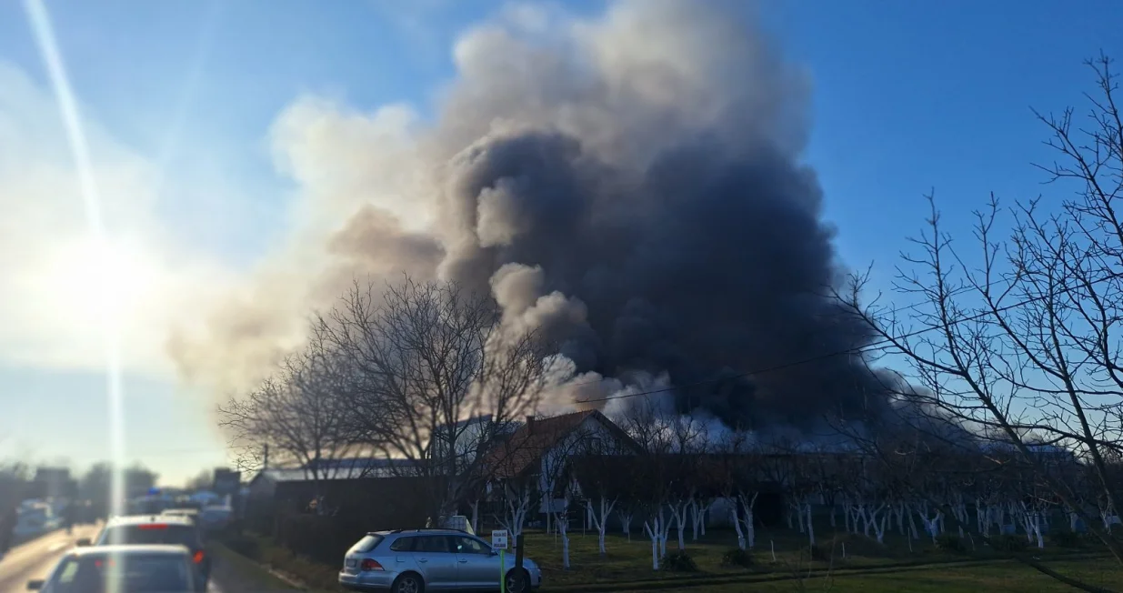 Požar u fabrici namje&scaron;taja na području Brčkog/Dragan Đukić