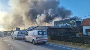 Požar u naselju Bukvik/Radio Brčko