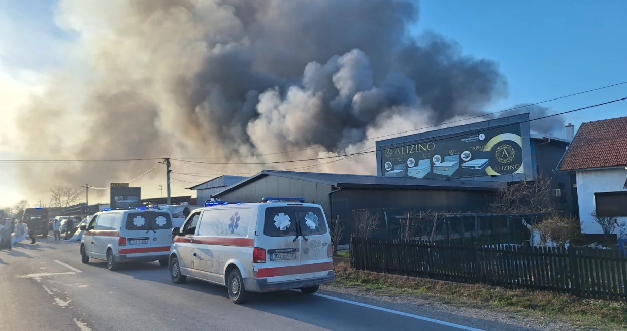 Požar u naselju Bukvik/Radio Brčko