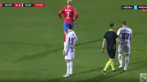 Armin Kukić prekinuo utakmicu/Foto: 