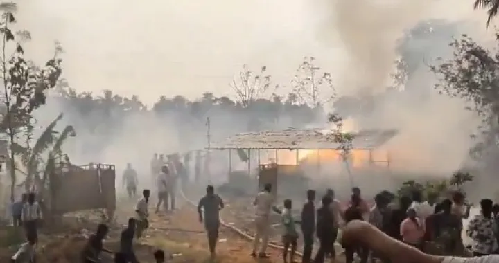 Izbio veliki požar/Printscreen/X.com//