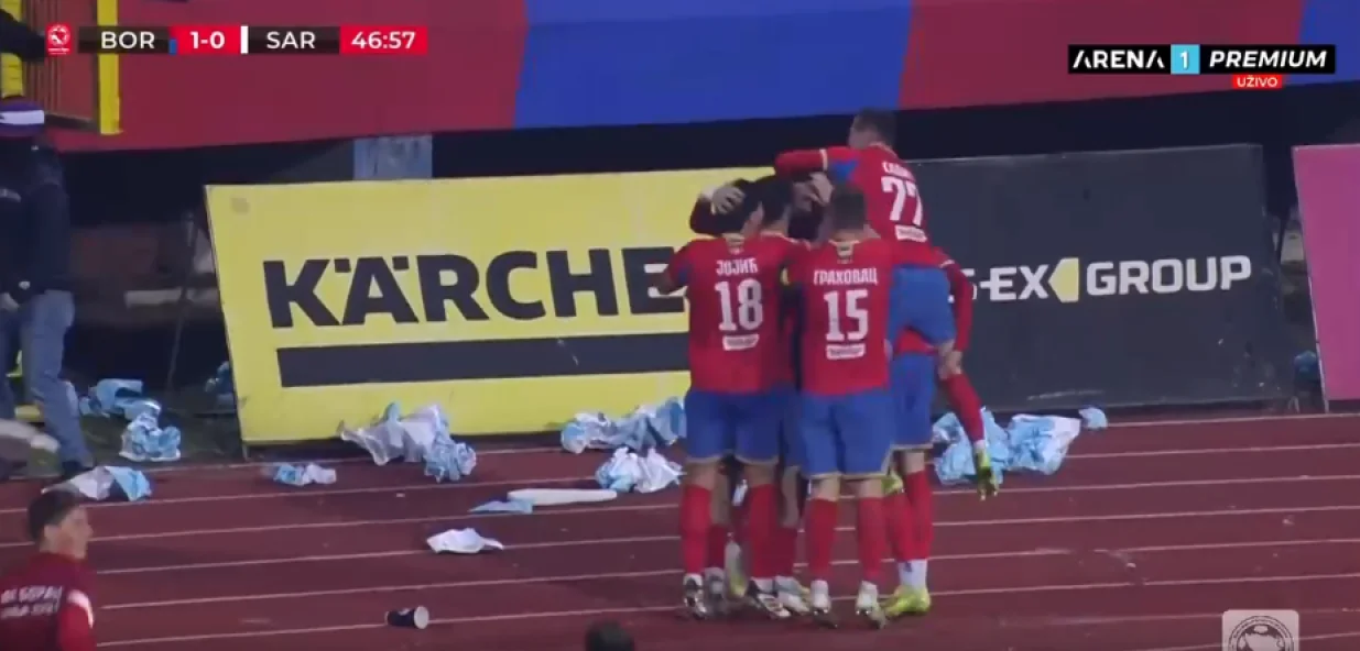 Hrelja pogodio za vodstvo/Foto: 