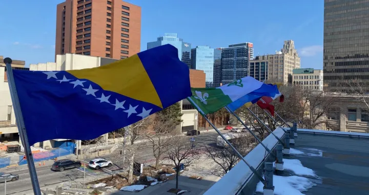 Zastava BiH u Kanadi/Igk