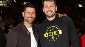 Novak Đoković i Luka Dončić/Foto: 