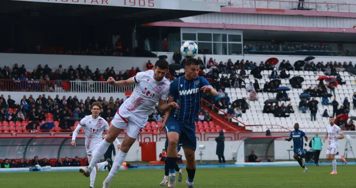 Detalj sa utakmice Zrinjski - Željezničar (FOTO: FK Željezničar)/Foto: Adem Catic/fkz.ba