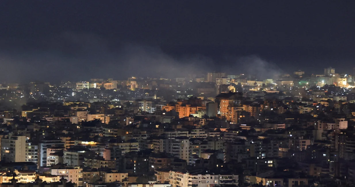 Smoke rises after Israeli strikes in Beirut's southern suburbs, Lebanon, March 2, 2026. REUTERS/Mohamed Azakir  TPX IMAGES OF THE DAY/Mohamed Azakir