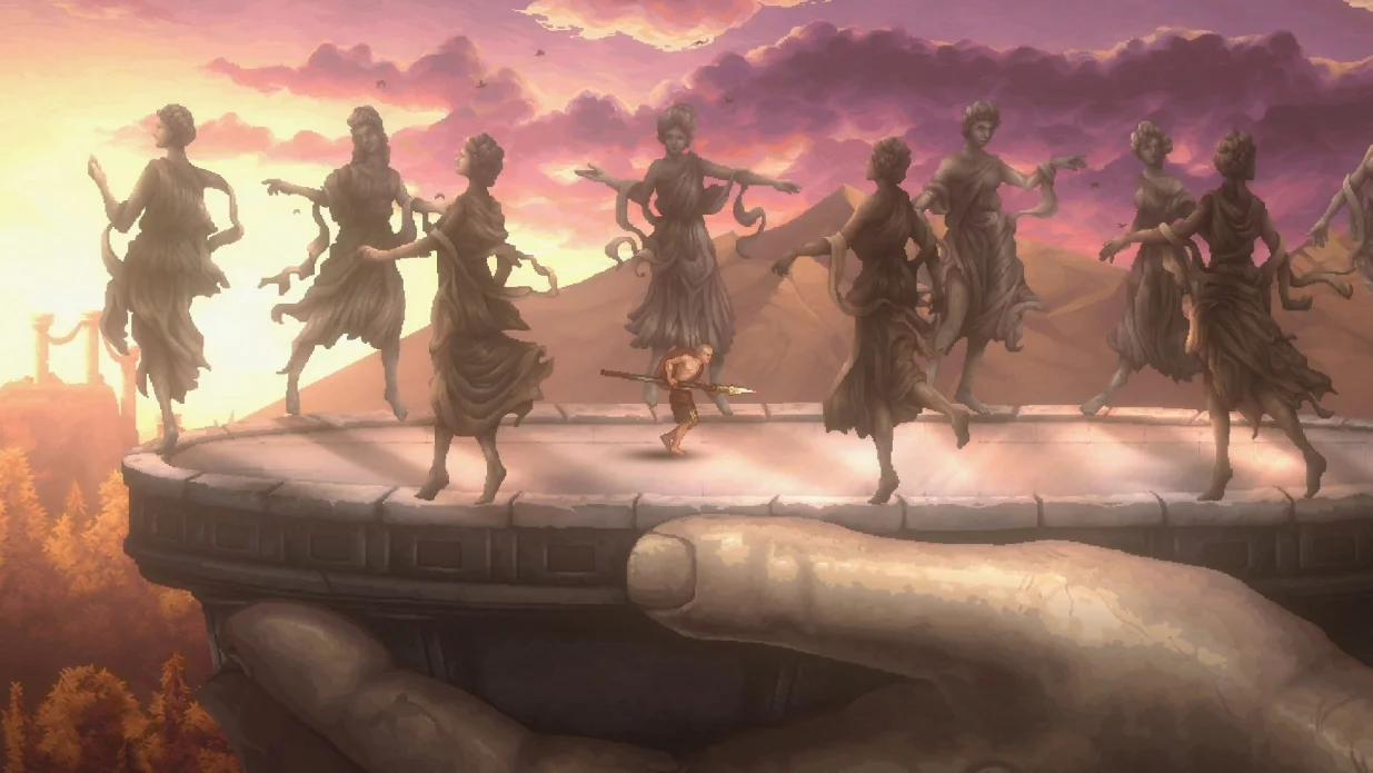 God of War Sons of Sparta - God of War u novom retro ruhu/Screenshot