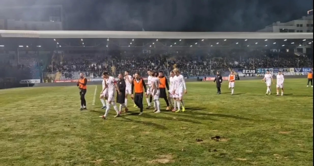 Ispraćaj igrača Zrinjskog/Foto: 