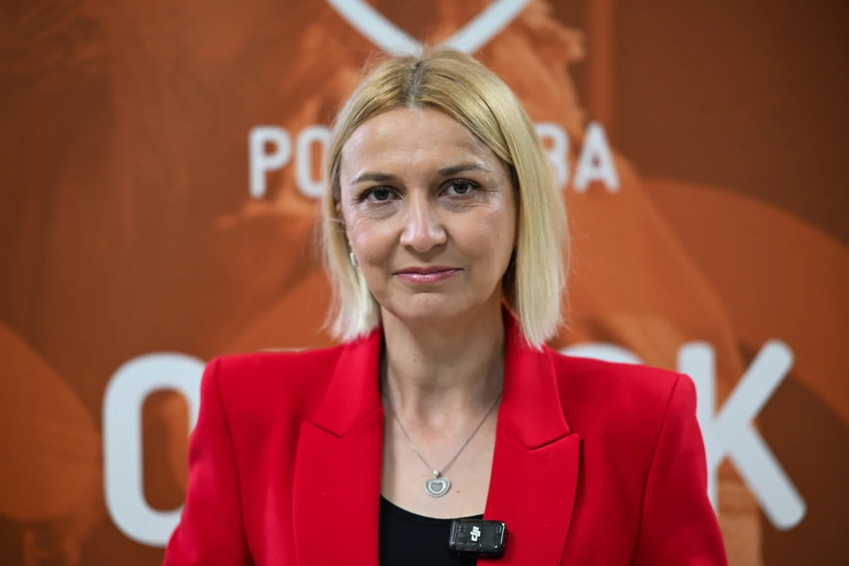 Saliha Rok&scaron;a, glasnogovornica Pomozi.ba/Andrej Bjelo&scaron;