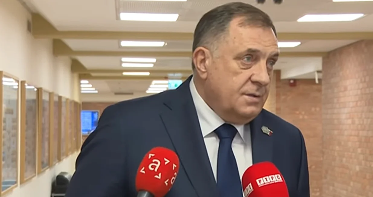 Milorad Dodik u Izraelu/Screenshot