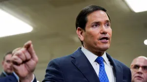 U.S. Secretary of State Marco Rubio speaks to reporters, on the day of classified briefings for the full U.S. Senate and House of Representatives on the situation in Iran, on Capitol Hill in Washington, D.C., U.S., March 3, 2026. REUTERS/Elizabeth Frantz/Elizabeth Frantz