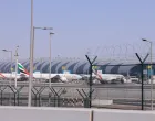 Planes are parked at Terminal 3 of the Dubai International Airport, following the United States and Israel strikes on Iran, in Dubai, United Arab Emirates, March 2, 2026. REUTERS/Raghed Waked/Raghed Waked