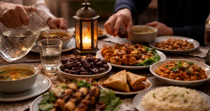 Iftarska trpeza/Ilustracija