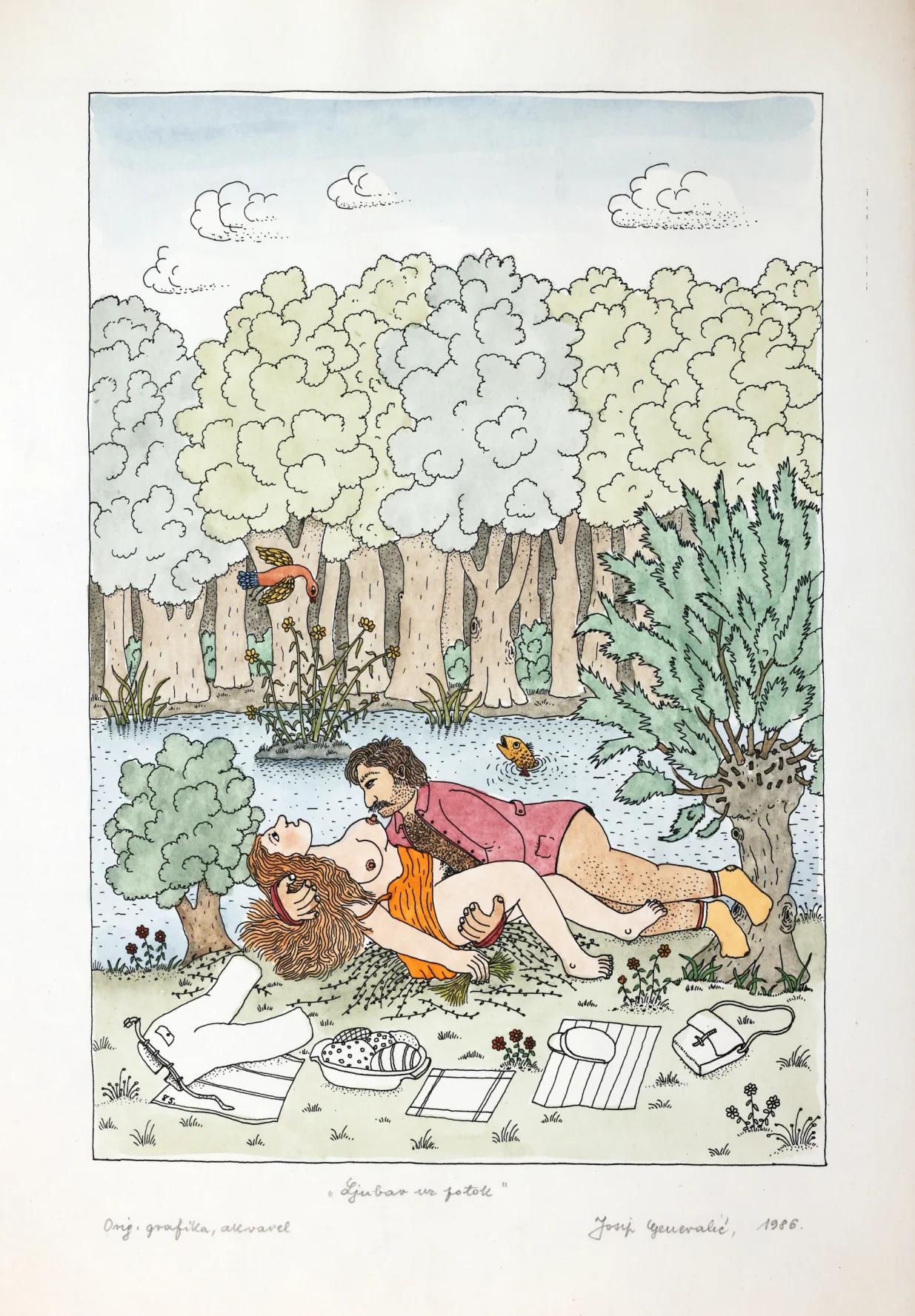 "Ljubav uz potok", 1985./