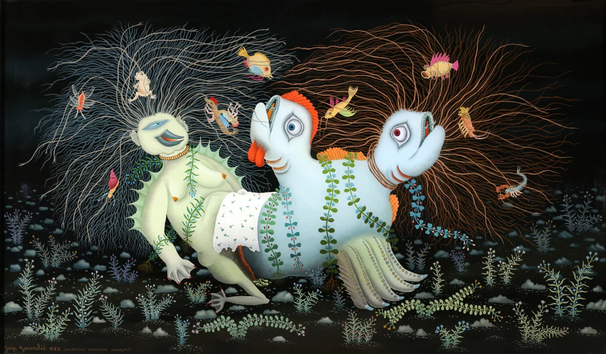 "Preobražaj dvoglavog vodenjaka", 1985./