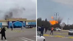 Dronovi iz Irana srušili se u Azerbejdžanu/Screenshot