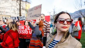 Održan Osmomartovski marš/Damir Deljo/Oslobođenje/