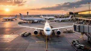 Avioni su ostali prizemljeni/Ilustracija/ChatGPT/