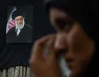 A portrait of Iran's late Supreme Leader Ayatollah Ali Khamenei, who was killed in Israeli and U.S. strikes on Saturday, is displayed during a memorial ceremony held in his honor and for other Iranians who were killed, at Kuala Lumpur, Malaysia, March 2, 2026. REUTERS/Hasnoor Hussain  TPX IMAGES OF THE DAY/Hasnoor Hussain