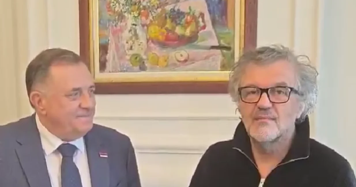 Milorad Dodik i Emir Kusturica/