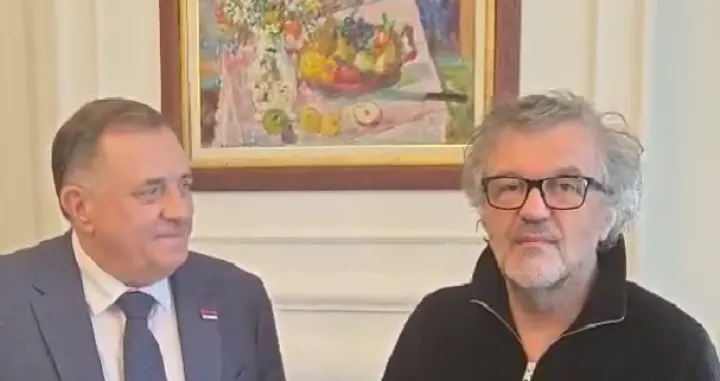 Milorad Dodik i Emir Kusturica/