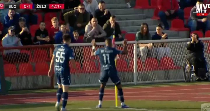 Gol Peixota protiv Sloge/Foto: 