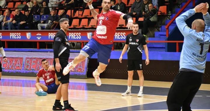 Detalj sa utakmice RK Borac - RK Vogo&scaron;ća (FOTO: Vladimir &Scaron;utvić/Borac-Sport)/Foto: Vladimir &Scaron;utvić/borac-sport 