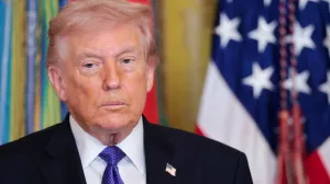 FILE PHOTO: U.S. President Donald Trump attends a Medal of Honor ceremony at the White House in Washington, D.C., U.S., March 2, 2026. REUTERS/Jonathan Ernst/File Photo/Jonathan Ernst