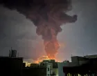 Smoke rises following an explosion, amid the U.S.-Israeli conflict with Iran, in Tehran, Iran, March 7, 2026. Picture taken with a mobile phone. Majid Asgaripour/WANA (West Asia News Agency) via REUTERS ATTENTION EDITORS - THIS PICTURE WAS PROVIDED BY A THIRD PARTY/Majid Asgaripour