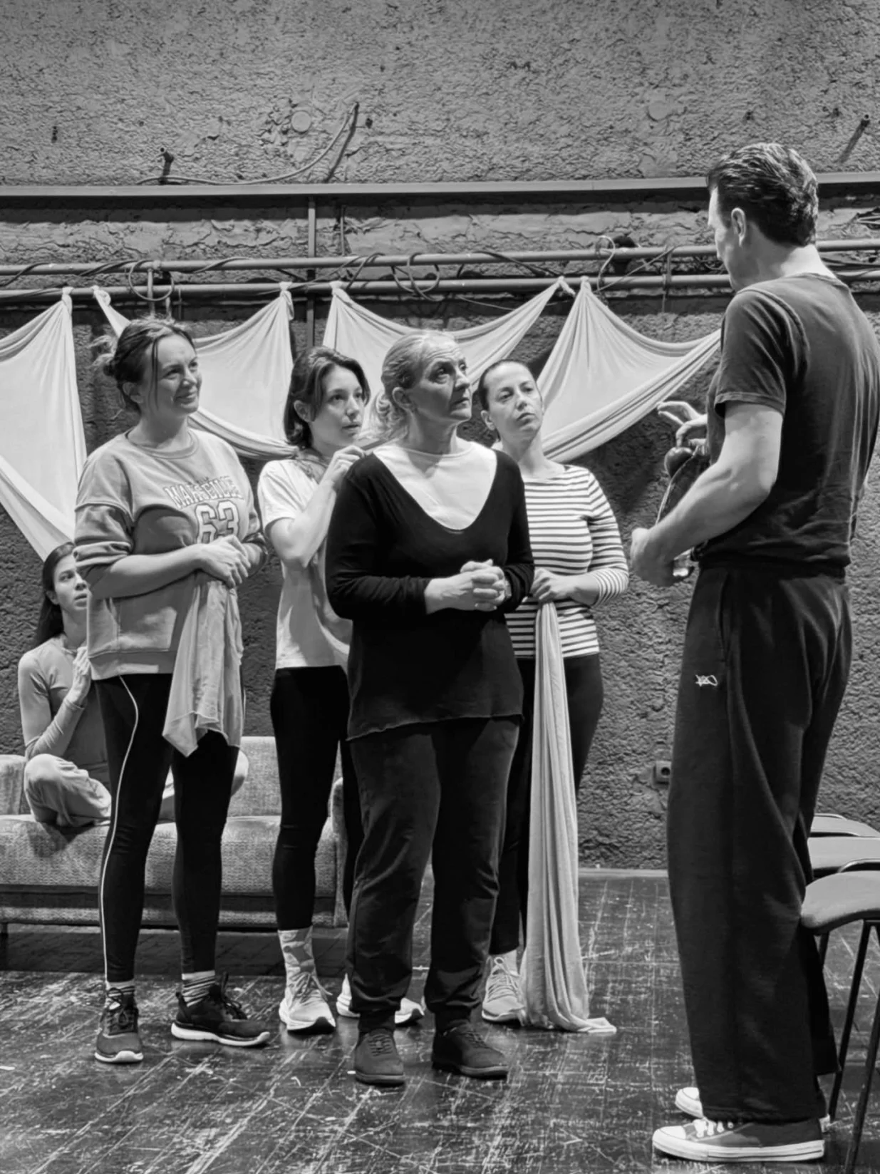 Sa probe predstave "Preobrazba: Geneza jednog propadanja"/