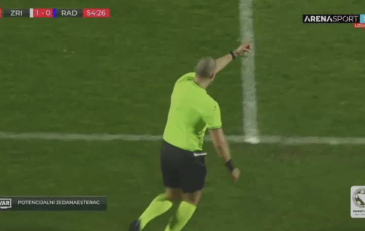 Zrinjski sada ima veliku prednost (FOTO: Screenshot - Arena Sport)/Foto: 