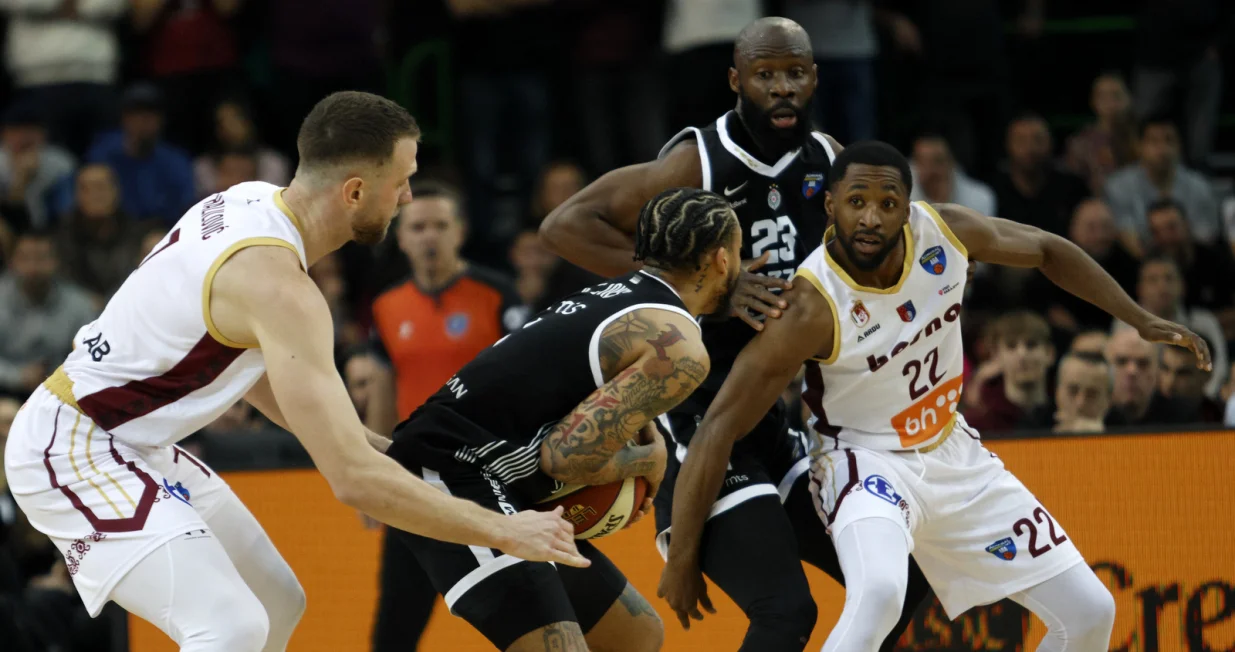 KK Bosna - KK Partizan 08.03.2026. (FOTO: Sport1.ba - Sanel Konjhodžić)/Foto: 