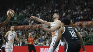 KK Bosna - KK Partizan 08.03.2026. (FOTO: Sport1.ba - Sanel Konjhodžić)/Foto: 