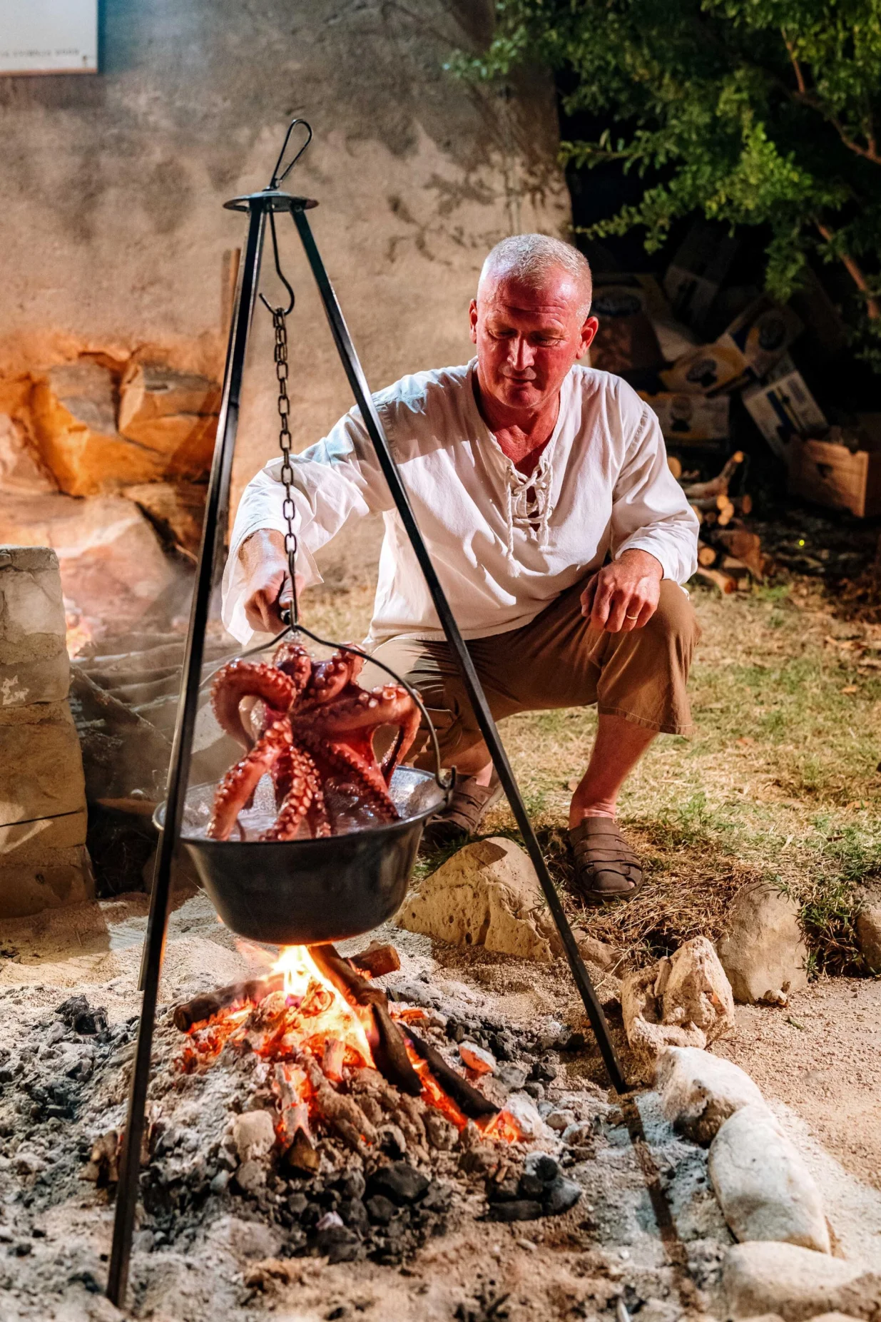 Rabska fjera, hobotnica/Petar Lupić