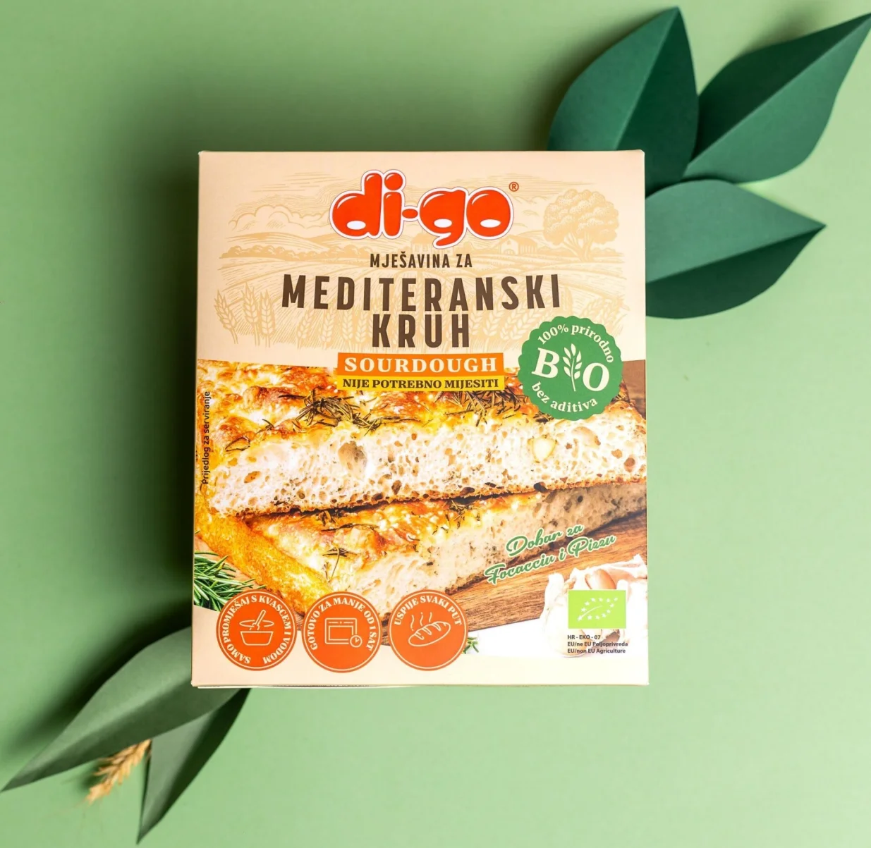 di-go BIO Mje&scaron;avina za Mediteranski kruh//