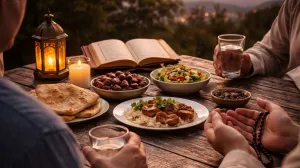 Iftarska trpeza/Ilustracija