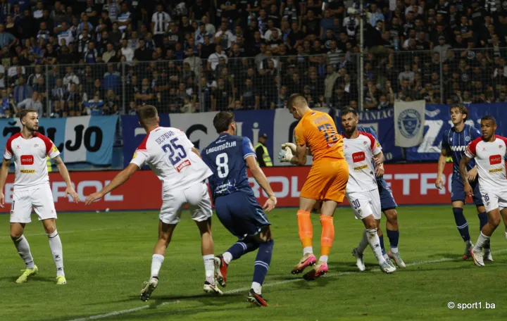 Željezničar - Borac/Foto: 