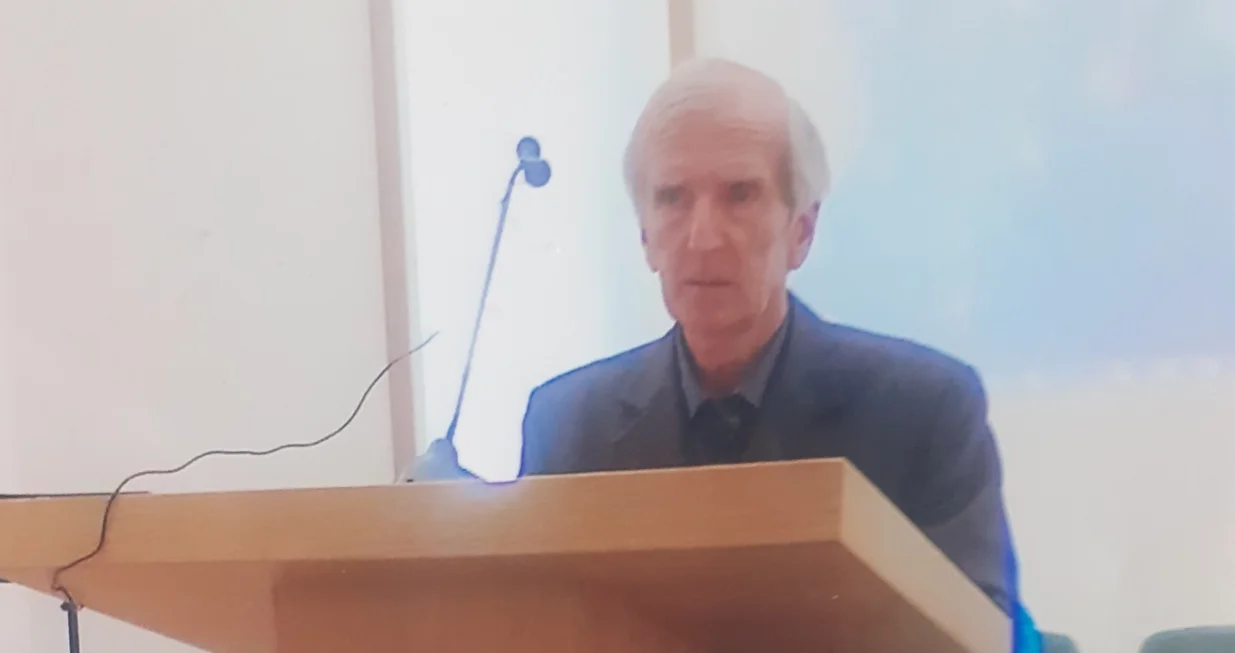 Raif Čehajić na Trećoj hrvatskoj rodoslovnpoj konferenciji u Zagrebu/