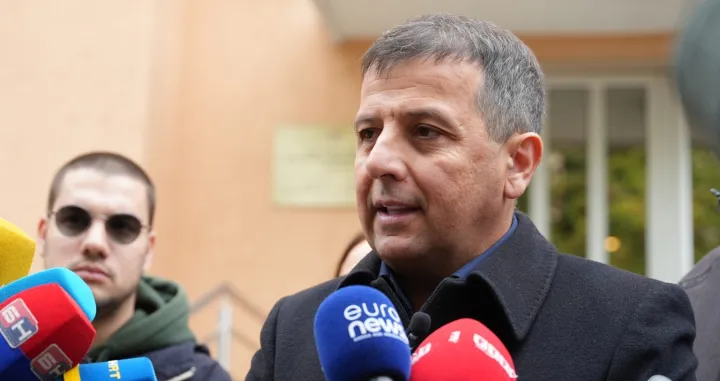 Neboj&scaron;a Vukanović, lider Liste za pravdu i red, press u Banjaluci/