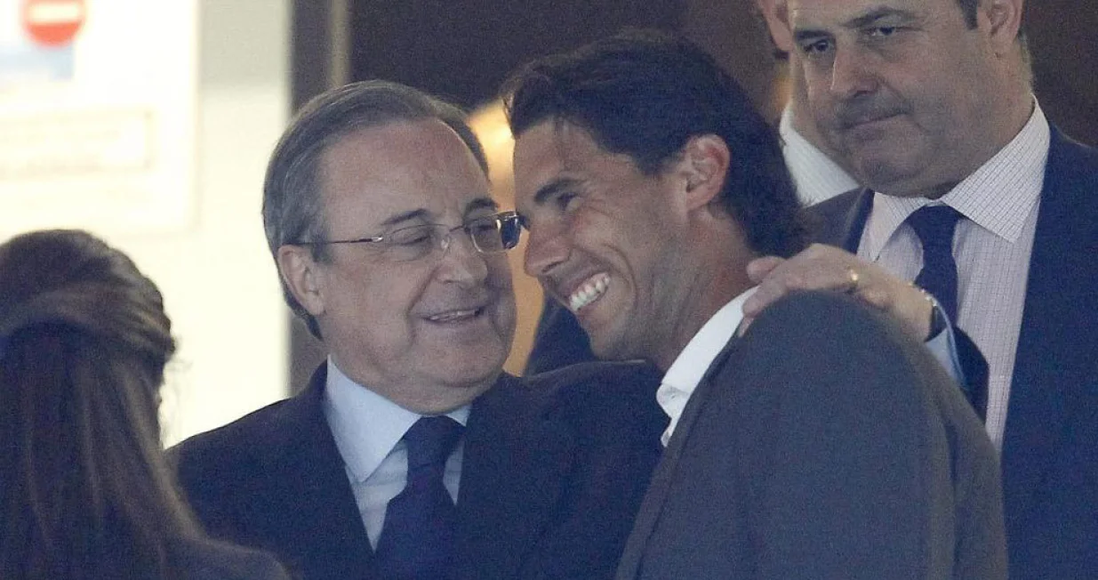 Florentino Perez - Rafael Nadal/Foto: 