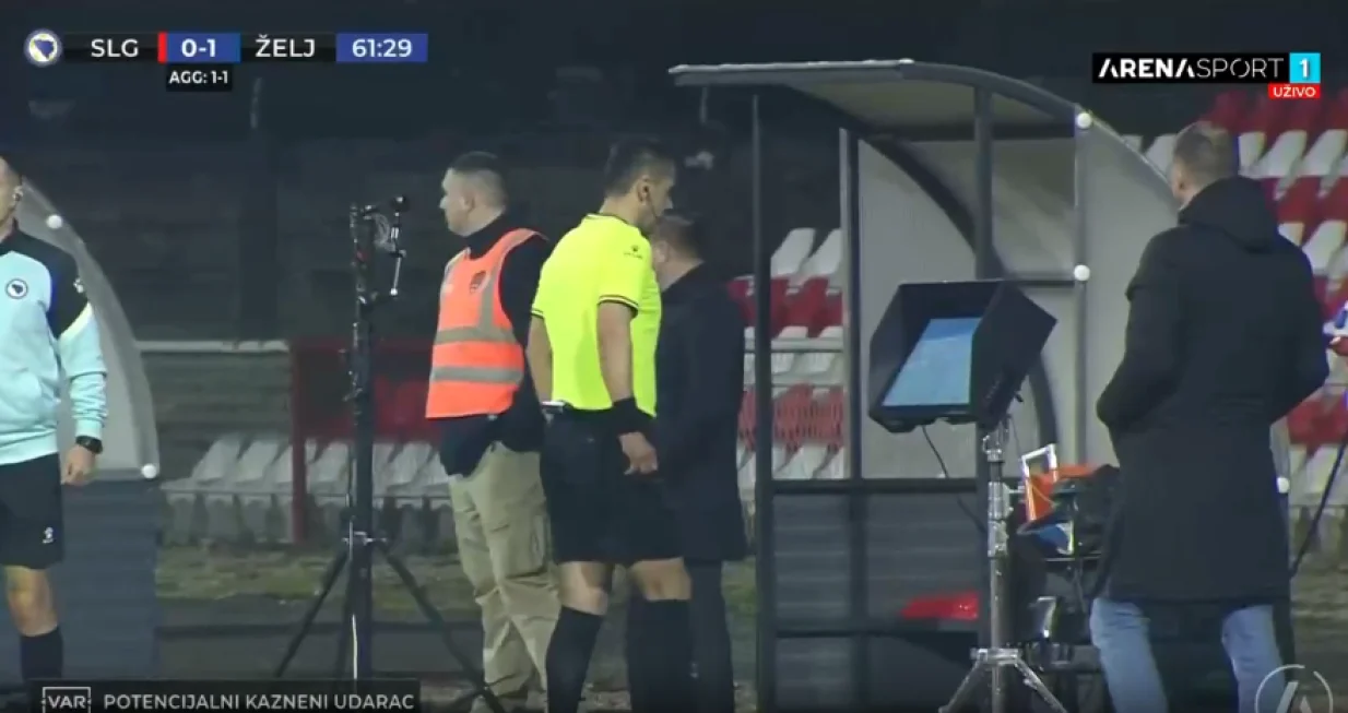 Penal za Željezničar/Foto: 