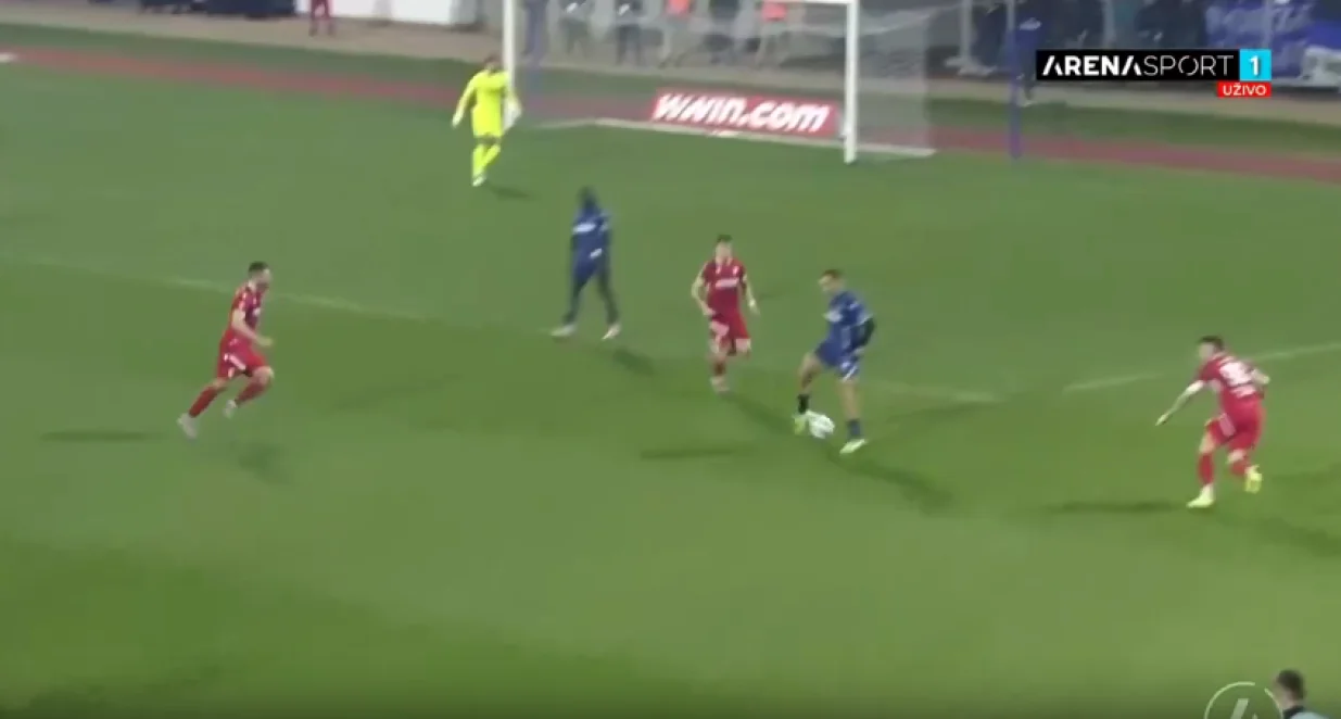 Penal za Željezničar/Foto: 