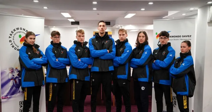 Reprezentativci BiH u taekwondu/Foto: 
