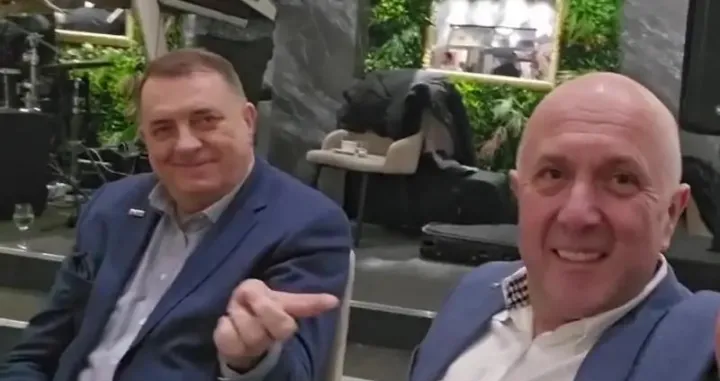 Gordan Pavlović i Milorad Dodik/