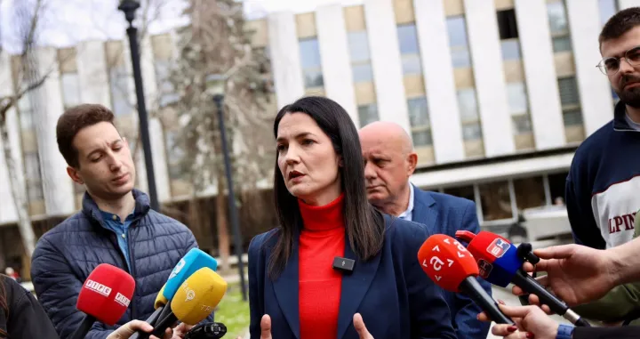 Jelena Trivić, predsjednica Narodnog fronta/Nf