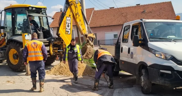 Popravak kvarova u Sarajevu/Kjkp Vik