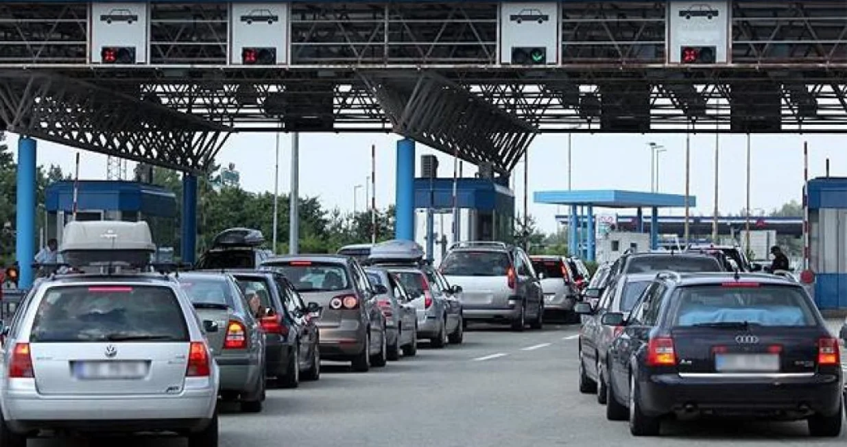 granični prelaz - kolona/