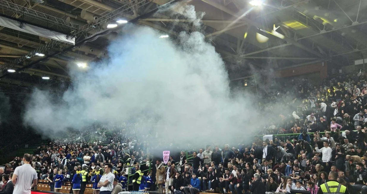 Atmosfera na utakmici Dubai - Baskonia/Foto: 